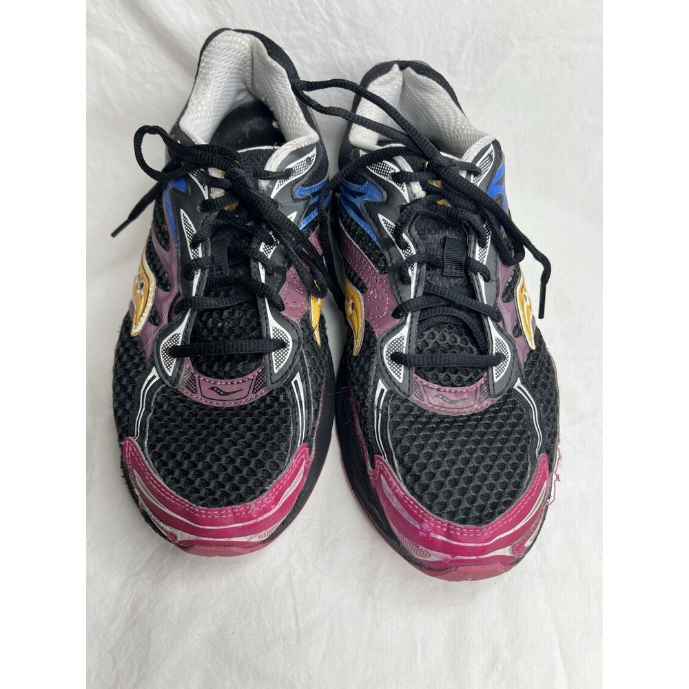 Saucony Nine Pro Grid Running Shoe Women's Sz 8 Pink Black Sneaker